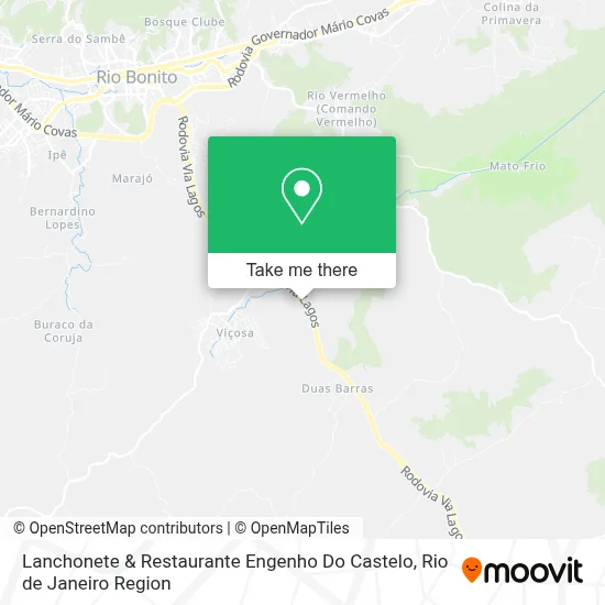 Lanchonete & Restaurante Engenho Do Castelo map