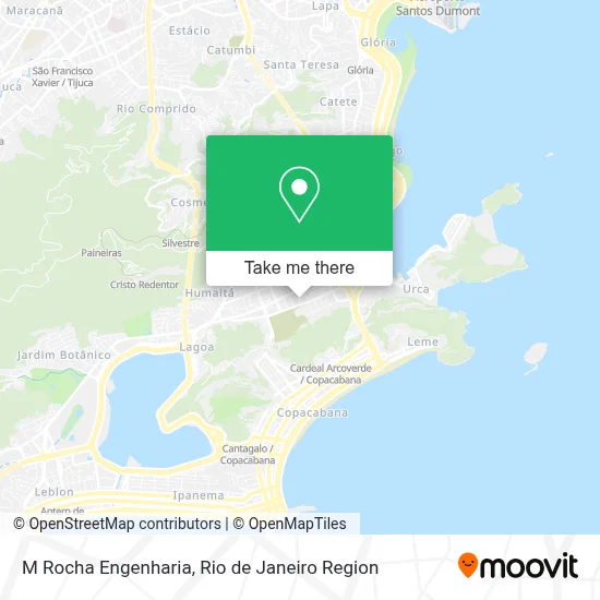 M Rocha Engenharia map