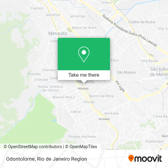 Odontolorne map