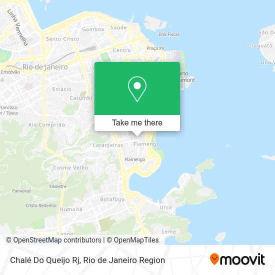 Chalé Do Queijo Rj map