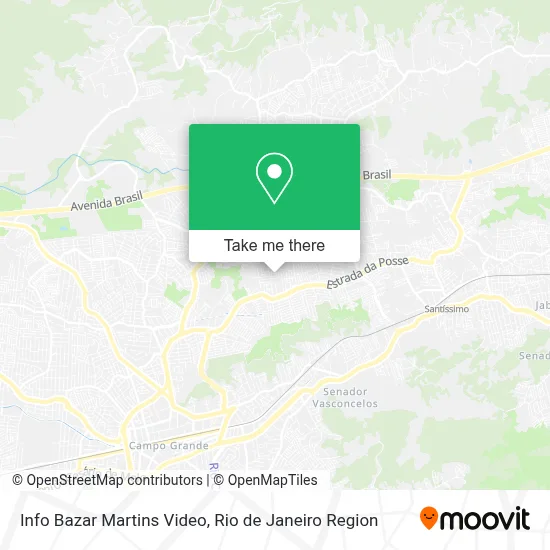 Info Bazar Martins Video map