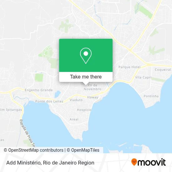 Add Ministério map