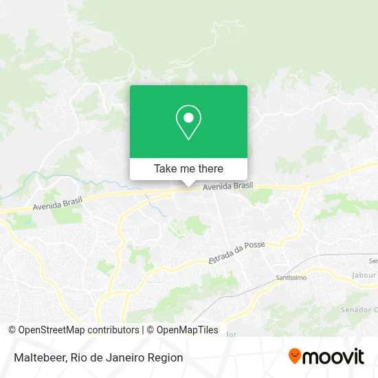 Maltebeer map