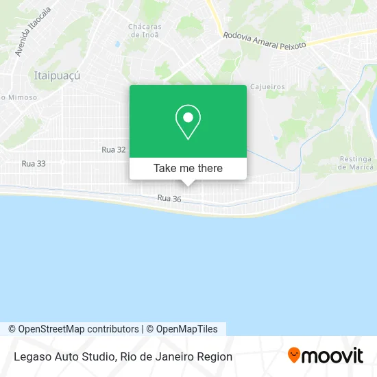 Legaso Auto Studio map