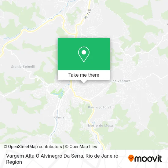Vargem Alta O Alvinegro Da Serra map