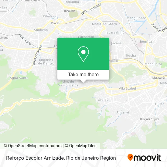 Reforço Escolar Amizade map
