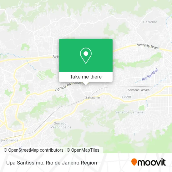 Upa Santíssimo map