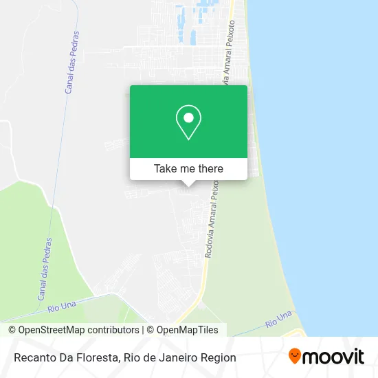 Recanto Da Floresta map