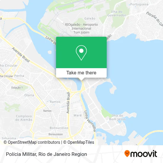 Polícia Militar map