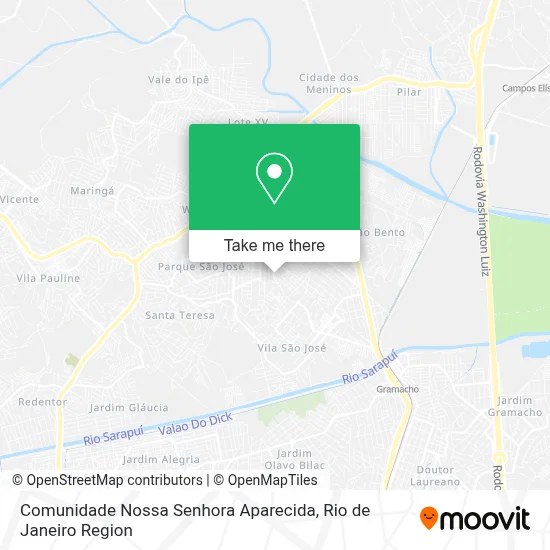 Comunidade Nossa Senhora Aparecida map