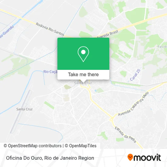 Oficina Do Ouro map