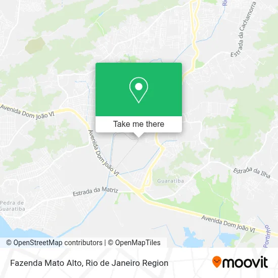 Fazenda Mato Alto map