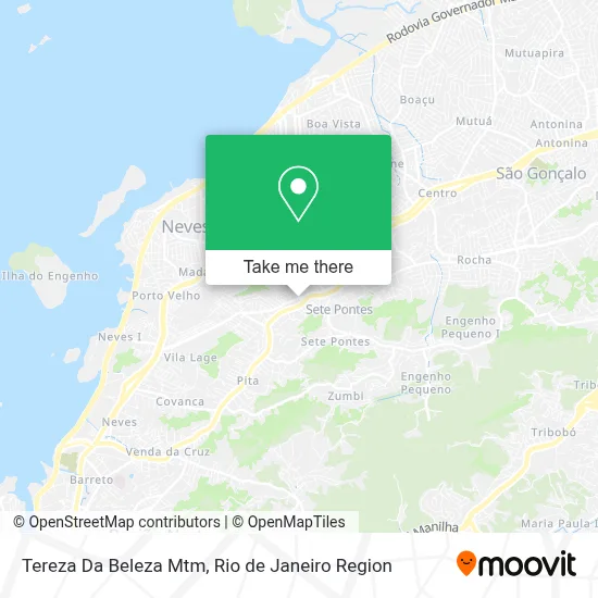 Tereza  Da Beleza Mtm map