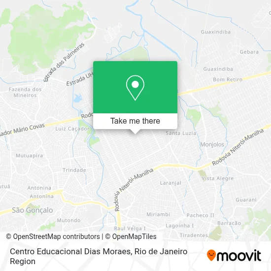 Centro Educacional Dias Moraes map