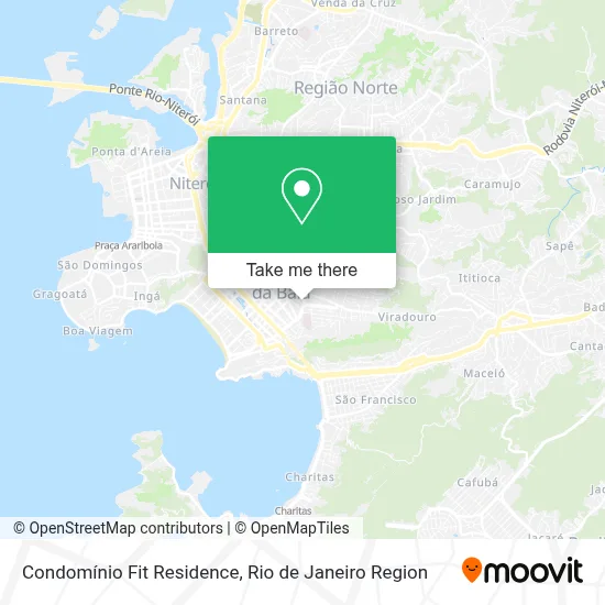 Condomínio Fit Residence map