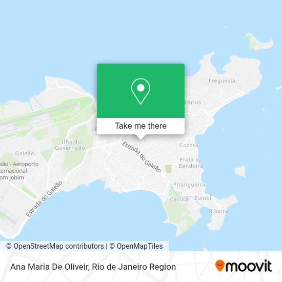 Ana Maria De Oliveir map