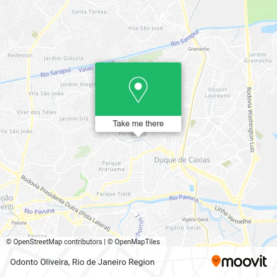 Odonto Oliveira map