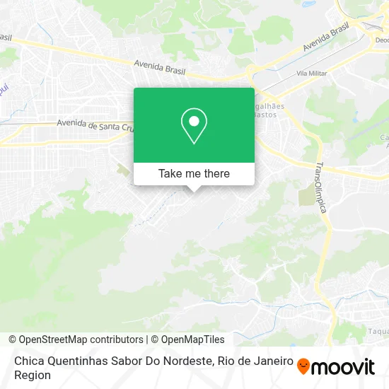 Chica Quentinhas Sabor Do Nordeste map