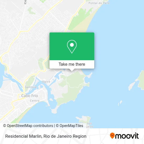 Residencial Marlin map