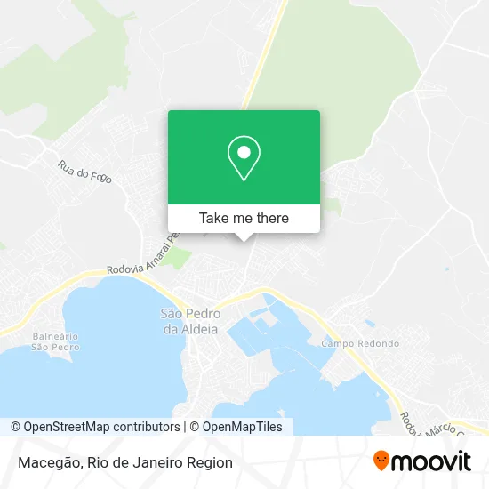 Macegão map