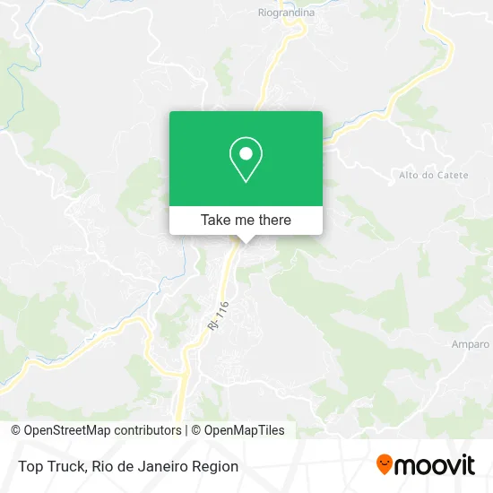 Top Truck map
