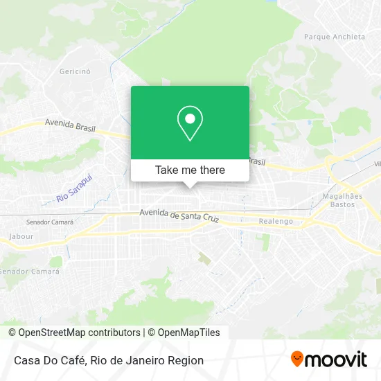 Casa Do Café map