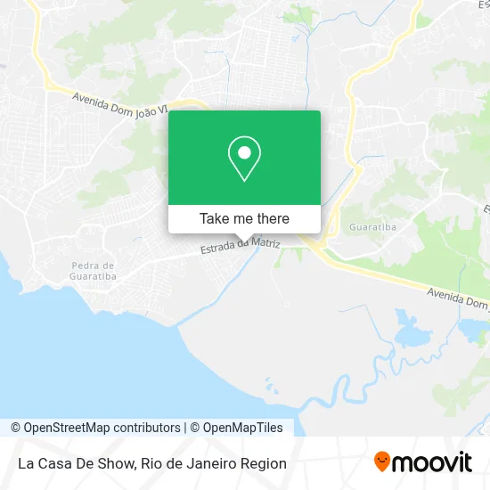 La Casa De Show map