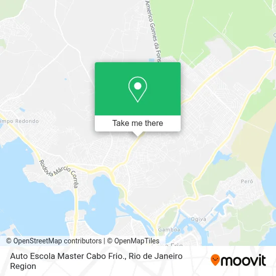 Auto Escola Master Cabo Frio. map