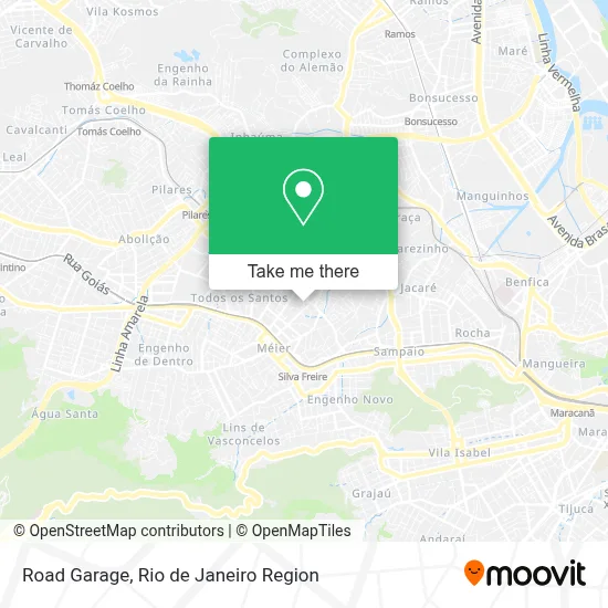 Road Garage map