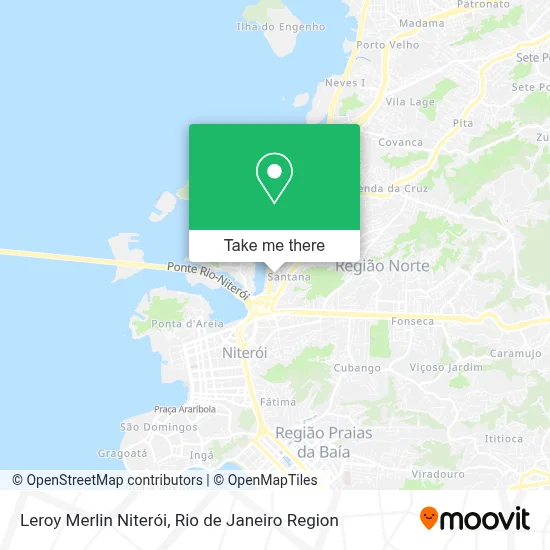 Leroy Merlin Niterói map