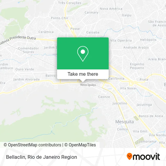 Bellaclin map