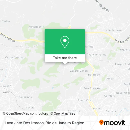 Lava-Jato Dos Irmaos map