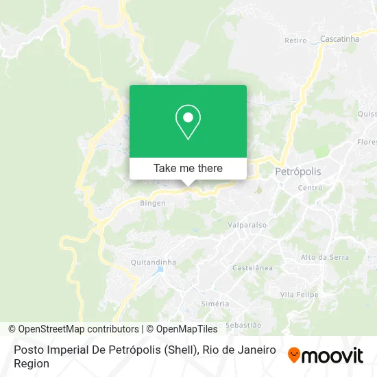 Posto Imperial De Petrópolis (Shell) map