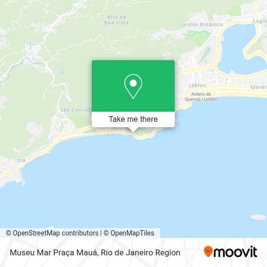 Museu Mar Praça Mauá map