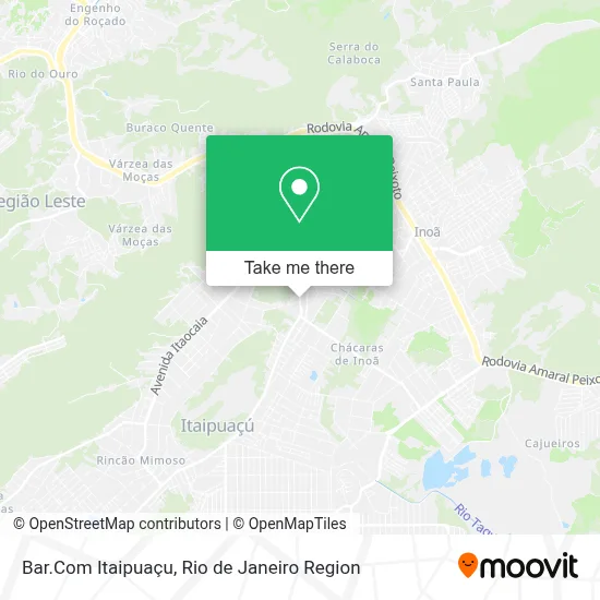 Bar.Com Itaipuaçu map