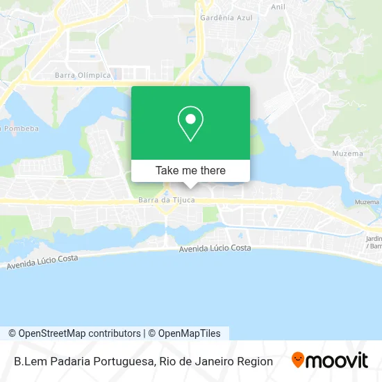 B.Lem Padaria Portuguesa map
