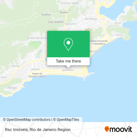Rsc Imóveis map
