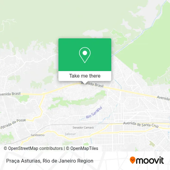 Praça Asturias map
