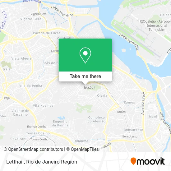 Letthair map