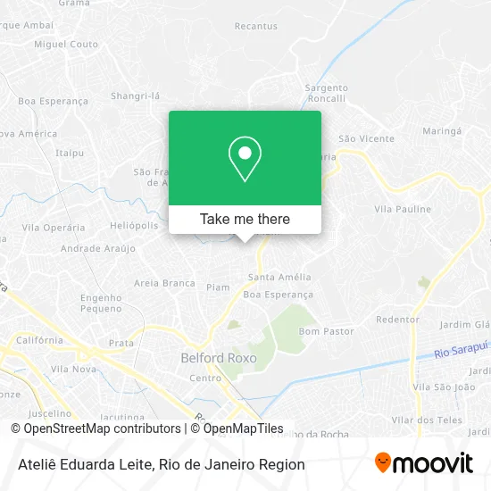 Ateliê Eduarda Leite map