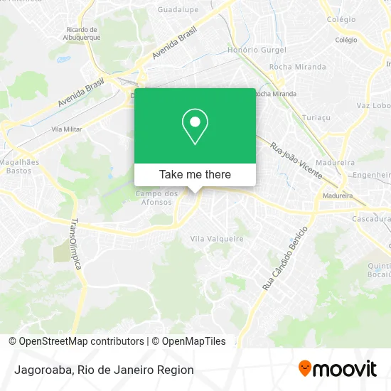 Jagoroaba map