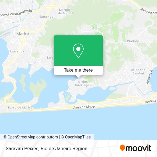 Saravah Peixes map