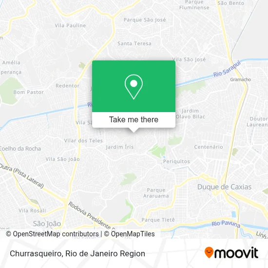 Churrasqueiro map