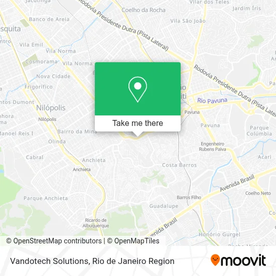 Vandotech Solutions map