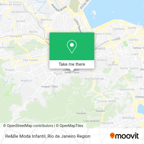 Re&Be Moda Infantil map