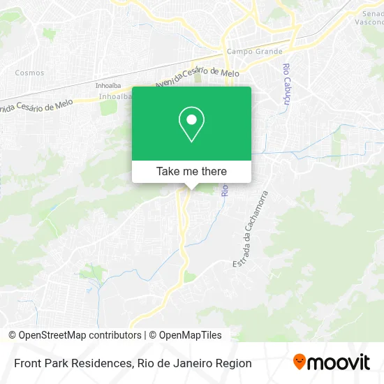 Front Park Residences map