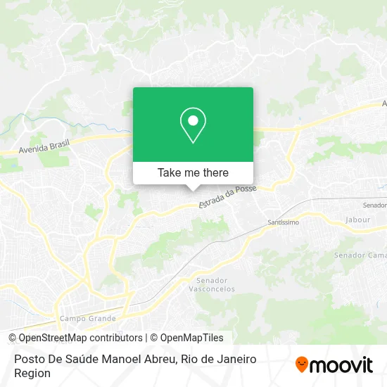Posto De Saúde Manoel Abreu map