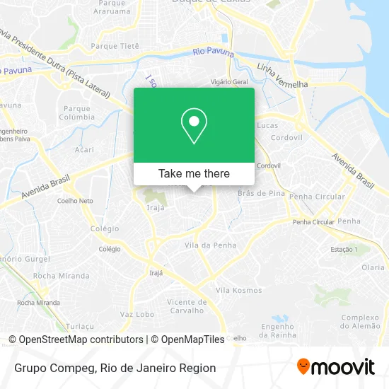 Grupo Compeg map