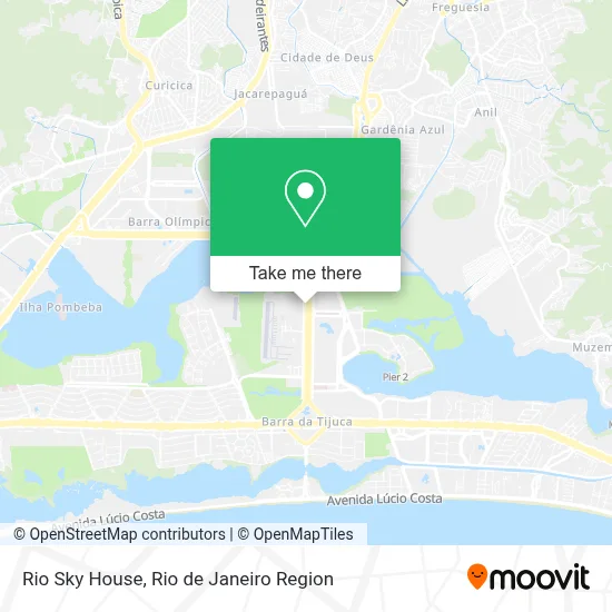 Rio Sky House map