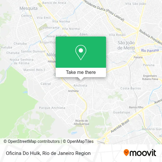 Oficina Do Hulk map